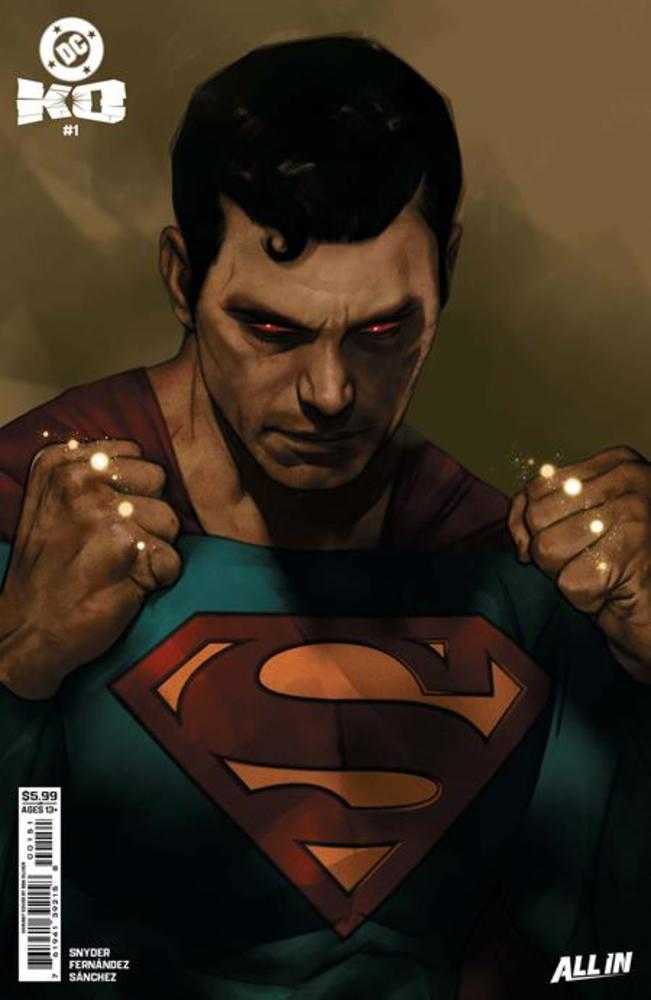 DC K.O. #1 (Of 5) Cover G Ben Oliver Face Off Card Stock Variant | Dragon's Lair Comics and Fantasy Houston TX