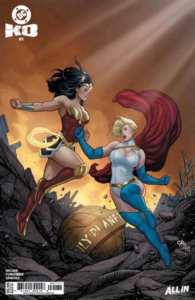 DC K.O. #1 (Of 5) Cover D Frank Cho Card Stock Variant | Dragon's Lair Comics and Fantasy Houston TX