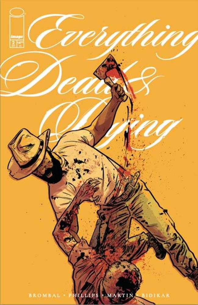 Everything Dead & Dying #2 (Of 5) Cover B Jacob Phillips Yellow Variant (Mature) | Dragon's Lair Comics and Fantasy Houston TX