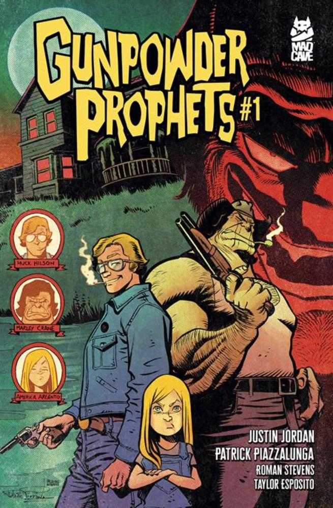 Gunpowder Prophets Death In Texas #1 (Of 5) Cover A Patrick Piazzalunga | Dragon's Lair Comics and Fantasy Houston TX