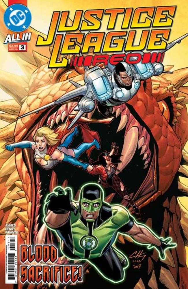 Justice League Red #3 (Of 6) Cover A Clayton Henry | Dragon's Lair Comics and Fantasy Houston TX
