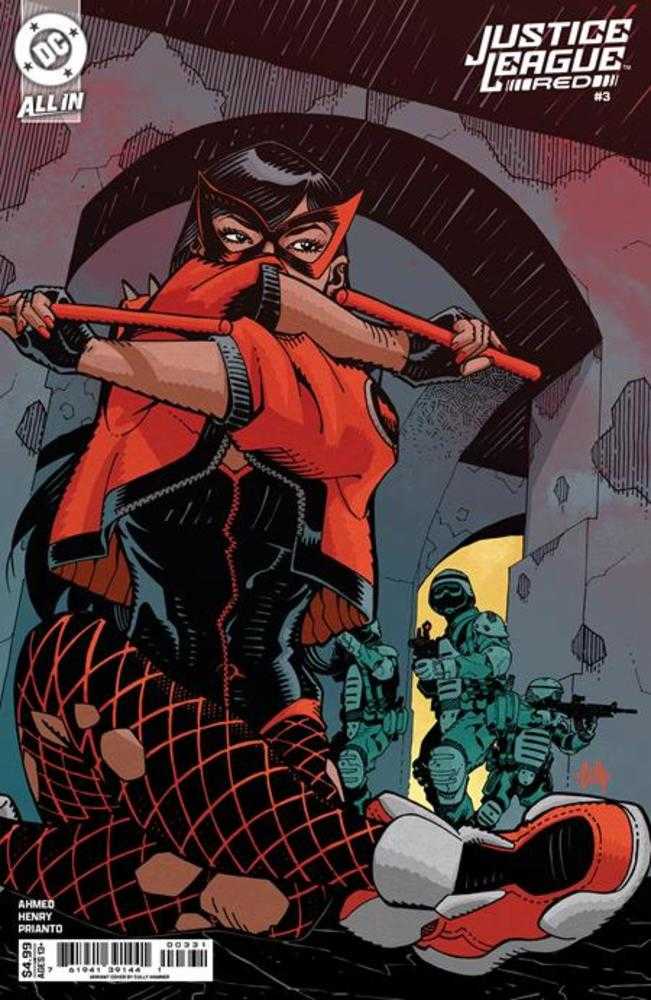 Justice League Red #3 (Of 6) Cover C Cully Hamner Card Stock Variant | Dragon's Lair Comics and Fantasy Houston TX