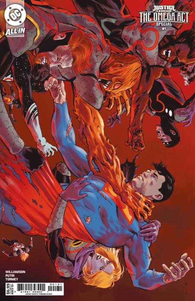 Justice League The Omega Act Special #1 (One Shot) Cover C Fernando Blanco Card Stock Variant (DC K.O.) | Dragon's Lair Comics and Fantasy Houston TX