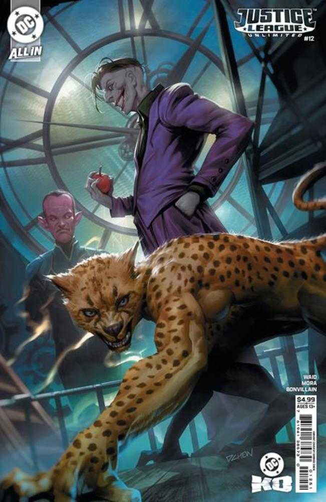 Justice League Unlimited #12 Cover C Derrick Chew Card Stock Variant (DC K.O.) | Dragon's Lair Comics and Fantasy Houston TX