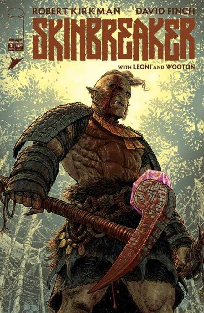 Skinbreaker #2 Cover C 1 in 10 Tony Moore Variant | Dragon's Lair Comics and Fantasy Houston TX