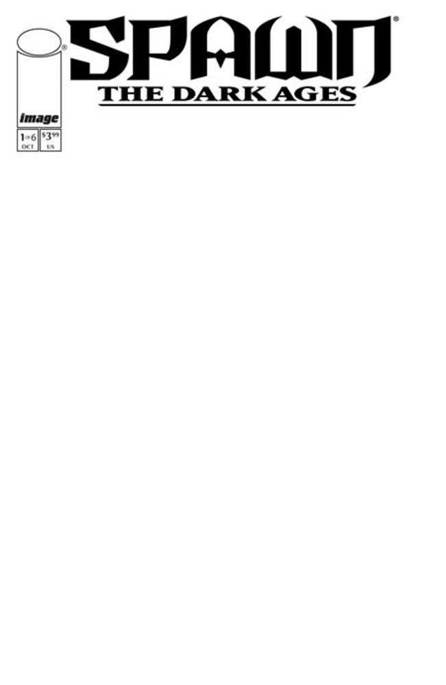 Spawn The Dark Ages #1 (Of 6) Cover B Blank Sketch Variant | Dragon's Lair Comics and Fantasy Houston TX