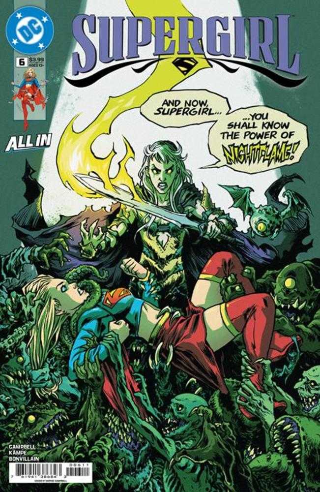 Supergirl #6 Cover A Sophie Campbell | Dragon's Lair Comics and Fantasy Houston TX