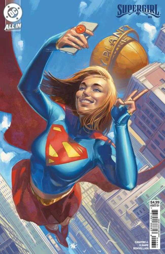 Supergirl #6 Cover C Ben Harvey Card Stock Variant | Dragon's Lair Comics and Fantasy Houston TX