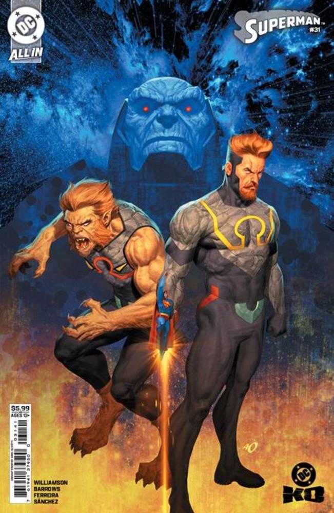 Superman #31 Cover D Ariel Olivetti Card Stock Variant (DC K.O.) | Dragon's Lair Comics and Fantasy Houston TX