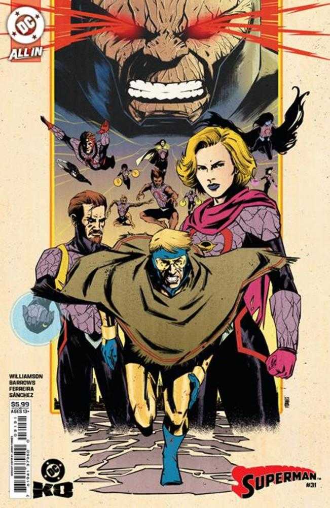 Superman #31 Cover E Jorge Fornes Card Stock Variant (DC K.O.) | Dragon's Lair Comics and Fantasy Houston TX