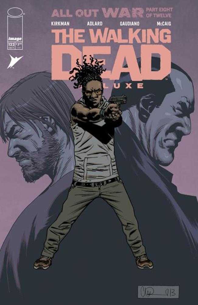 Walking Dead Deluxe #122 Cover B Charlie Adlard & Dave Mccaig Variant (Mature) | Dragon's Lair Comics and Fantasy Houston TX