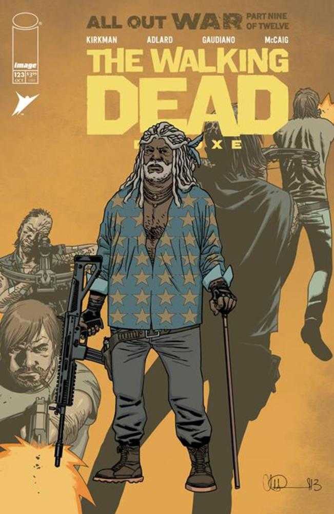 Walking Dead Deluxe #123 Cover B Charlie Adlard & Dave Mccaig Variant (Mature) | Dragon's Lair Comics and Fantasy Houston TX