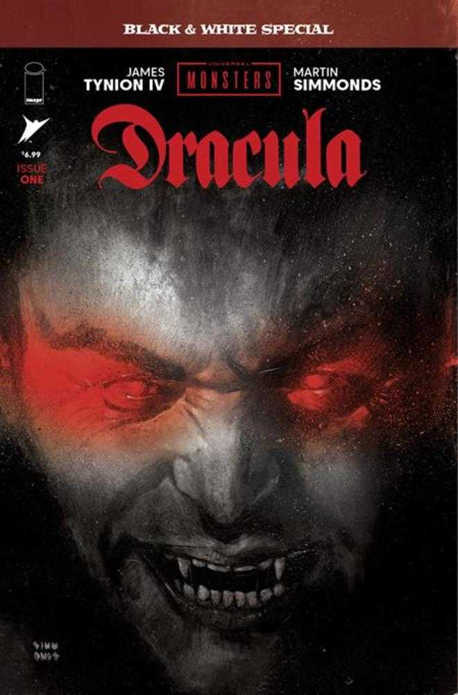 Universal Monsters Dracula Black & White Special #1 (Of 2) Cover A Martin Simmonds (Mature) | Dragon's Lair Comics and Fantasy Houston TX