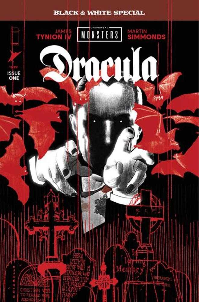 Universal Monsters Dracula Black & White Special #1 (Of 2) Cover B Mark Chiarello Variant (Mature) | Dragon's Lair Comics and Fantasy Houston TX
