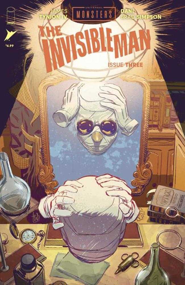 Universal Monsters The Invisible Man #3 (Of 4) Cover B Lee Weeks Variant | Dragon's Lair Comics and Fantasy Houston TX