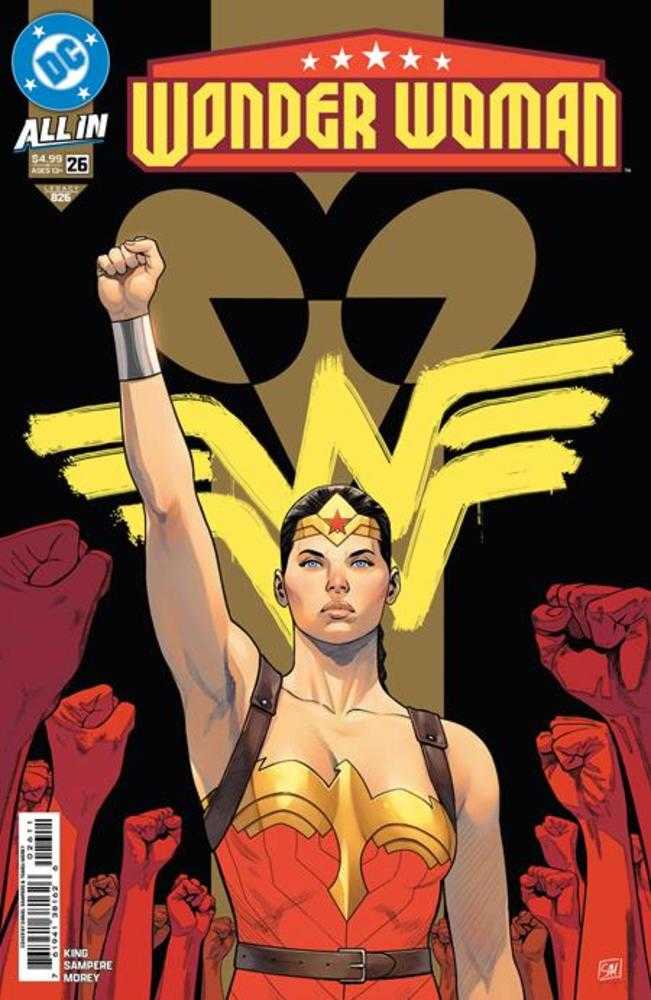 Wonder Woman #26 Cover A Daniel Sampere | Dragon's Lair Comics and Fantasy Houston TX