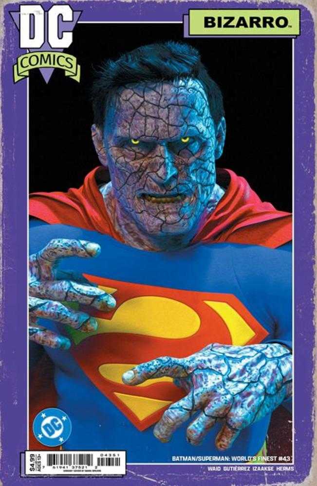 Batman Superman Worlds Finest #43 Cover E Mark Spears Card Stock Variant | Dragon's Lair Comics and Fantasy Houston TX