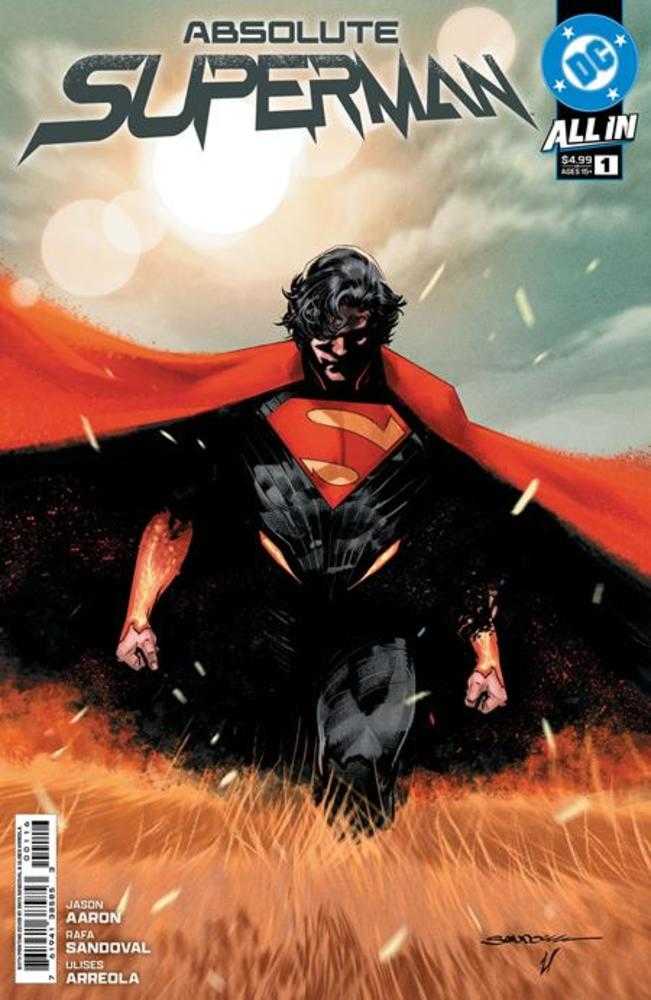 Absolute Superman #1 6th Print Cover A Rafa Sandoval | Dragon's Lair Comics and Fantasy Houston TX
