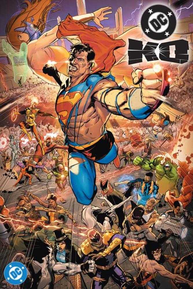 DC K.O. #1 Led Acetate Poster Insert | Dragon's Lair Comics and Fantasy Houston TX