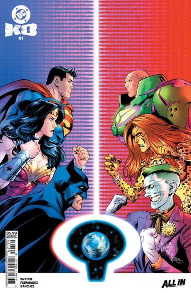 DC K.O. #1 (Of 5) Cover O Greg Capullo Card Stock Variant | Dragon's Lair Comics and Fantasy Houston TX