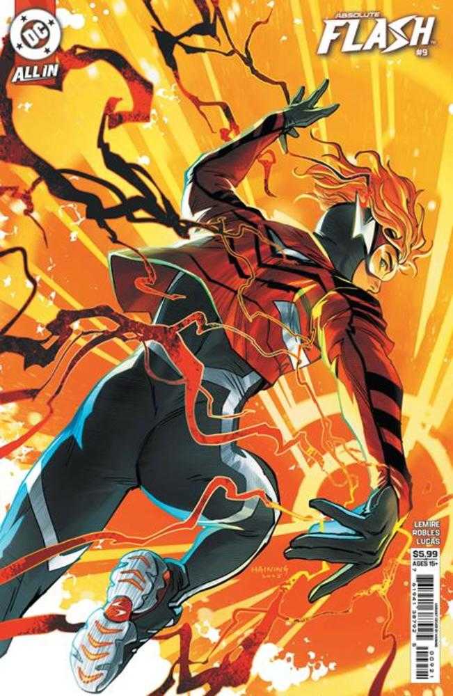 Absolute Flash #9 Cover D Haining Card Stock Variant | Dragon's Lair Comics and Fantasy Houston TX