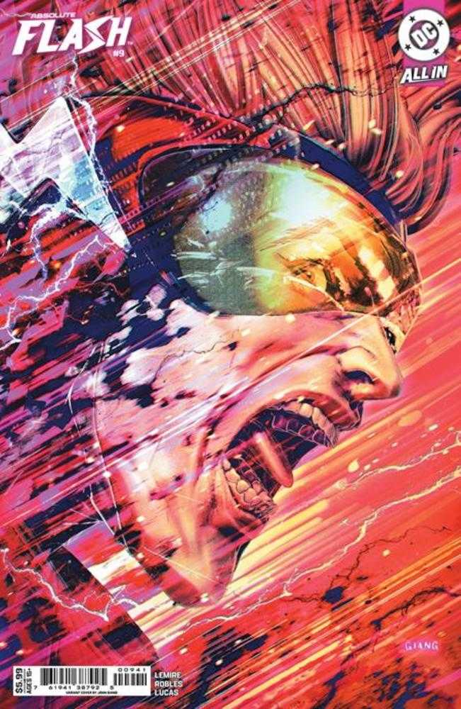 Absolute Flash #9 Cover B John Giang Card Stock Variant | Dragon's Lair Comics and Fantasy Houston TX