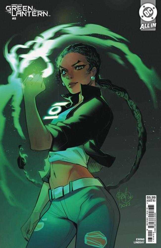 Absolute Green Lantern #8 Cover C Mirka Andolfo Card Stock Variant | Dragon's Lair Comics and Fantasy Houston TX
