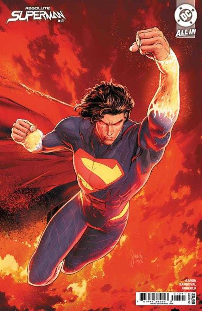 Absolute Superman #13 Cover C Mikel Janin Card Stock Variant | Dragon's Lair Comics and Fantasy Houston TX