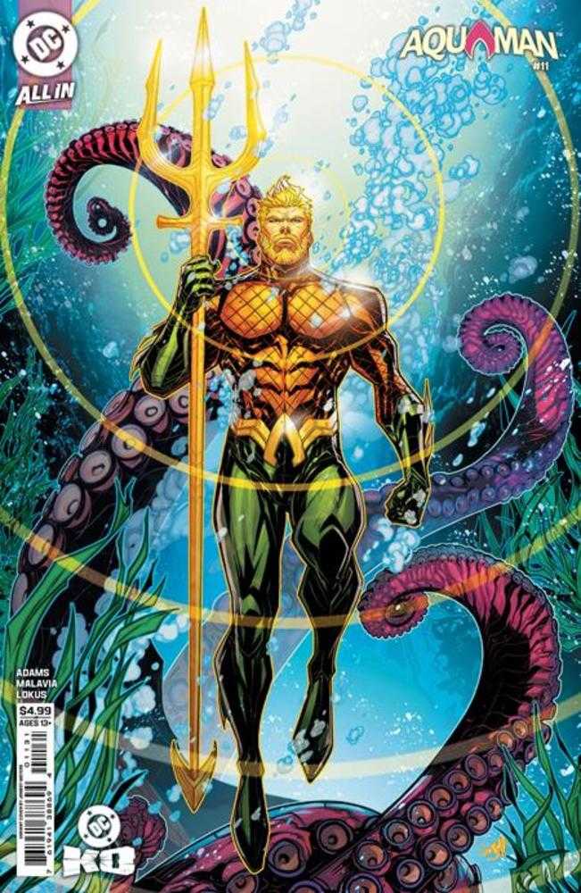 Aquaman #11 Cover B Jonboy Meyers Card Stock Variant (DC K.O.) | Dragon's Lair Comics and Fantasy Houston TX