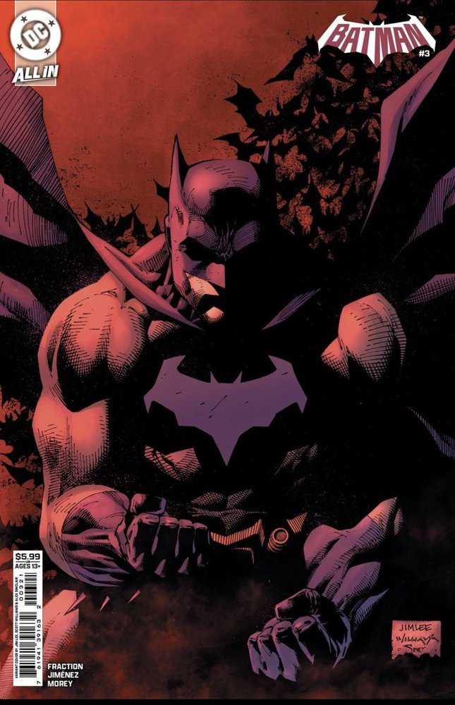Batman #3 Cover B Jim Lee Card Stock Variant | Dragon's Lair Comics and Fantasy Houston TX