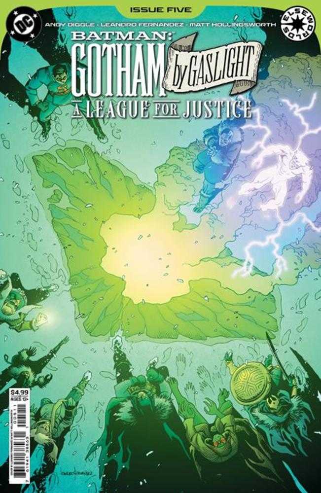 Batman Gotham By Gaslight A League For Justice #5 (Of 6) Cover A Leandro Fernandez | Dragon's Lair Comics and Fantasy Houston TX
