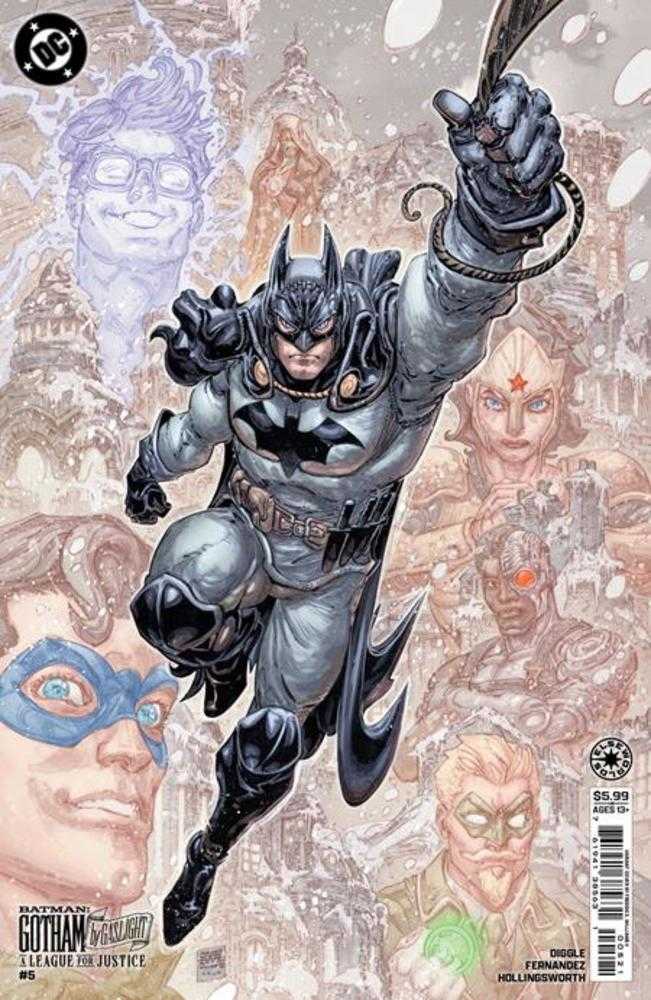Batman Gotham By Gaslight A League For Justice #5 (Of 6) Cover C Freddie E Williams II Card Stock Variant | Dragon's Lair Comics and Fantasy Houston TX