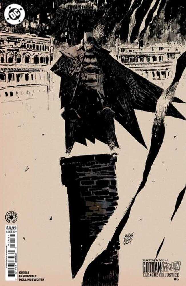 Batman Gotham By Gaslight A League For Justice #5 (Of 6) Cover B Ashley Wood Card Stock Variant | Dragon's Lair Comics and Fantasy Houston TX