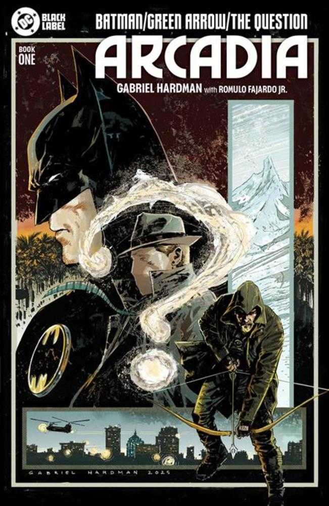 Batman Green Arrow The Question Arcadia #1 (Of 4) Cover A Gabriel Hardman (Mature) | Dragon's Lair Comics and Fantasy Houston TX