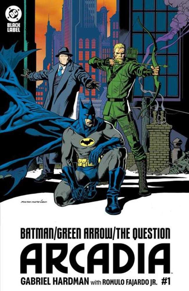 Batman Green Arrow The Question Arcadia #1 (Of 4) Cover B Kevin Nowlan Variant (Mature) | Dragon's Lair Comics and Fantasy Houston TX