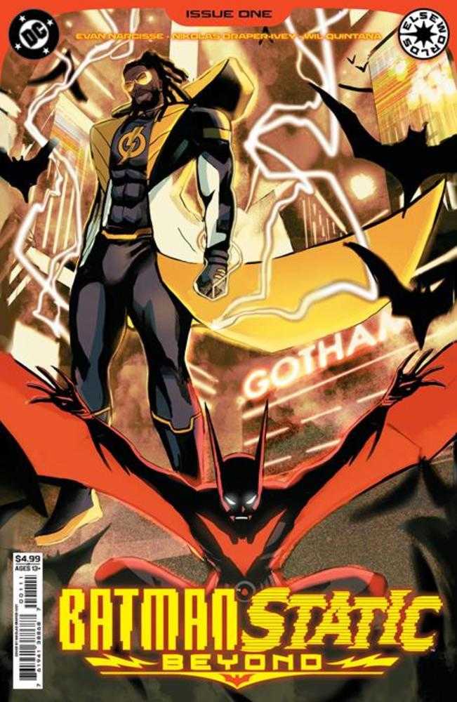 Batman Static Beyond #1 (Of 6) Cover A Nikolas Draper Ivey | Dragon's Lair Comics and Fantasy Houston TX