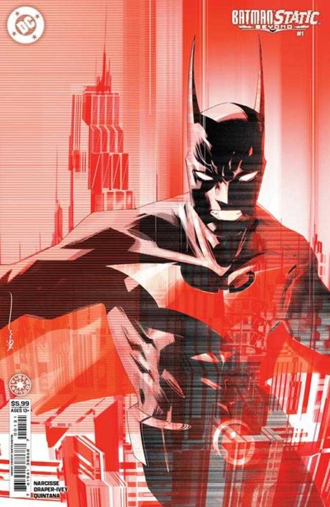 Batman Static Beyond #1 (Of 6) Cover B Dustin Nguyen Card Stock Variant | Dragon's Lair Comics and Fantasy Houston TX