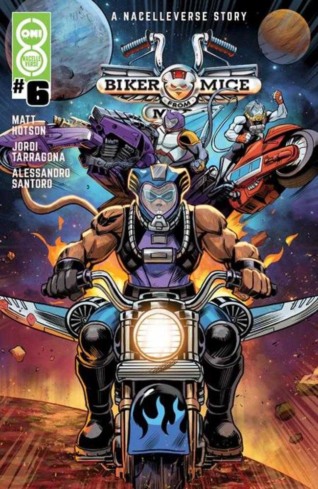 Biker Mice From Mars (2025) #6 Cover A Edu Souza | Dragon's Lair Comics and Fantasy Houston TX