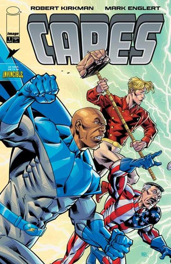 Invincible Universe Capes #1 Cover B Mark Englert Variant | Dragon's Lair Comics and Fantasy Houston TX
