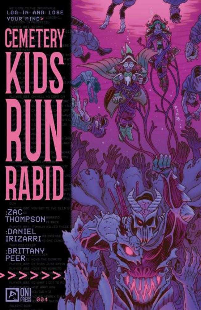 Cemetery Kids Run Rabid #4 (Of 4) Cover A Daniel Irizarri | Dragon's Lair Comics and Fantasy Houston TX