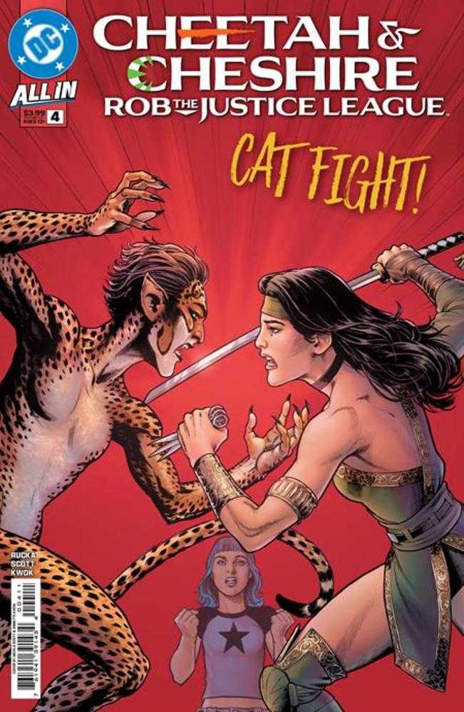 Cheetah And Cheshire Rob The Justice League #4 (Of 6) Cover A Nicola Scott | Dragon's Lair Comics and Fantasy Houston TX
