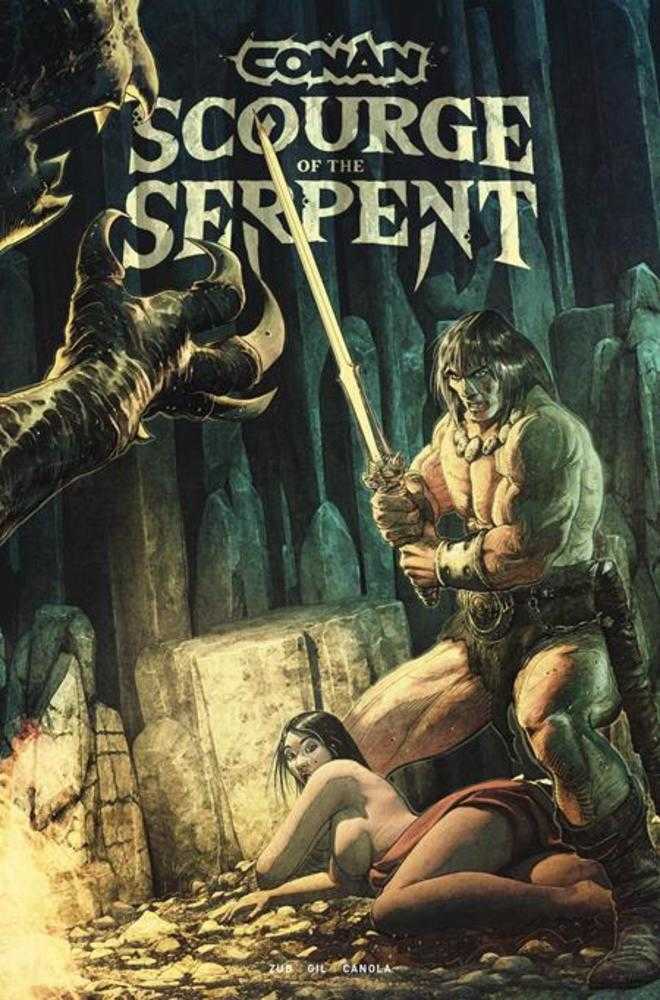 Conan The Barbarian Scourge Of The Serpent #3 (Of 4) Cover B Max Von Fafner (Mature) | Dragon's Lair Comics and Fantasy Houston TX