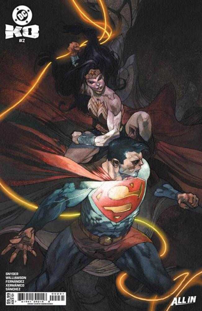 DC K.O. #2 (Of 5) Cover E Simone Bianchi Card Stock Variant | Dragon's Lair Comics and Fantasy Houston TX