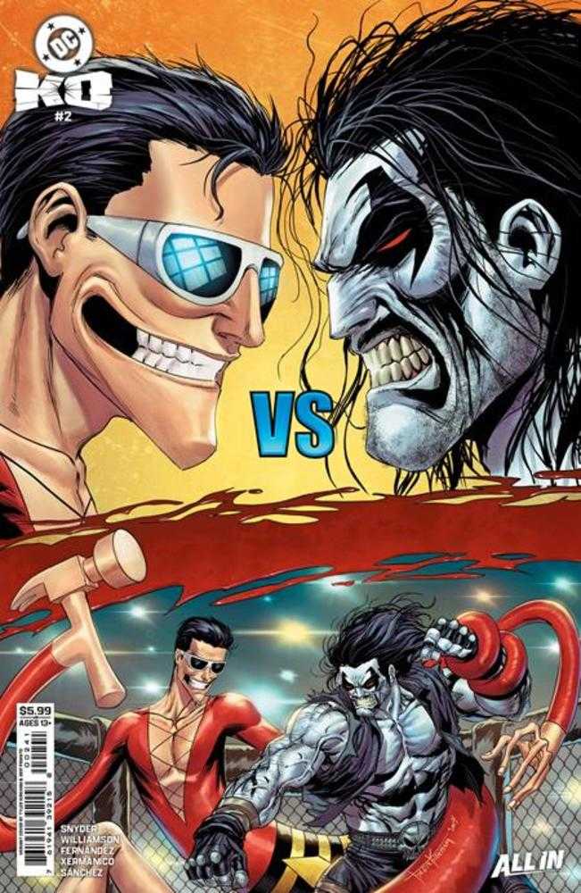 DC K.O. #2 (Of 5) Cover D Tyler Kirkham Card Stock Variant | Dragon's Lair Comics and Fantasy Houston TX