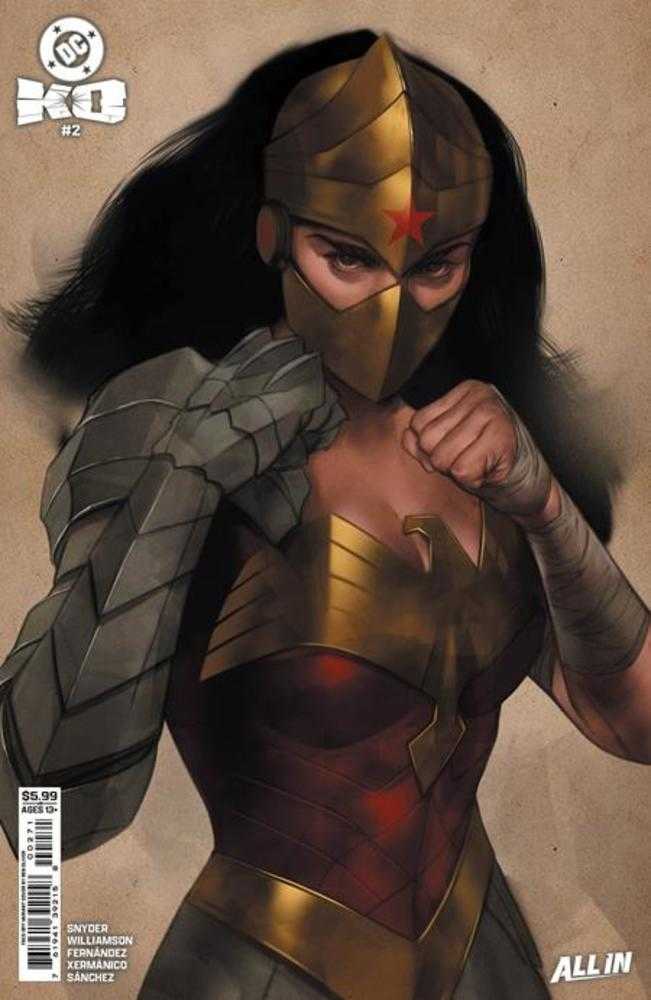 DC K.O. #2 (Of 5) Cover H Ben Oliver Face Off Card Stock Variant | Dragon's Lair Comics and Fantasy Houston TX