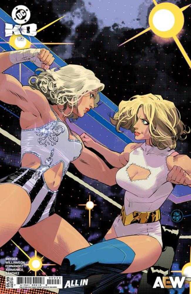 DC K.O. #2 (Of 5) Cover I Dan Mora Aew Cameo Card Stock Variant | Dragon's Lair Comics and Fantasy Houston TX