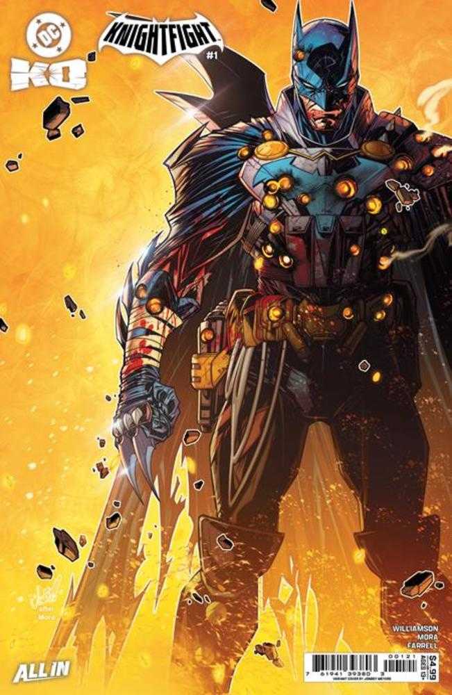 DC K.O. Knightfight #1 (Of 4) Cover B Jonboy Meyers Card Stock Variant | Dragon's Lair Comics and Fantasy Houston TX