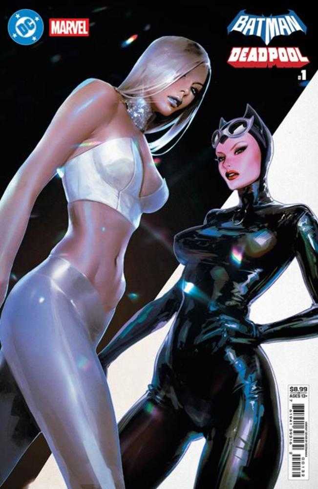 DC Marvel Batman Deadpool #1 (One Shot) Cover S Sozomaika Catwoman Emma Frost Card Stock Variant | Dragon's Lair Comics and Fantasy Houston TX
