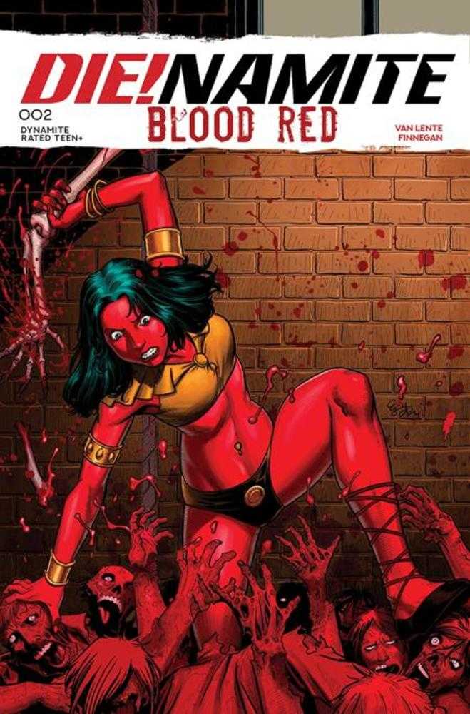 Dienamite Blood Red #2 Cover A Ej Su | Dragon's Lair Comics and Fantasy Houston TX