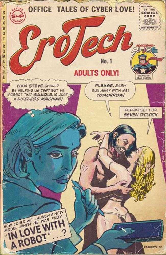 Erotech #1 (Of 5) Cover A Geoffrey Krawczyk (Mature) | Dragon's Lair Comics and Fantasy Houston TX